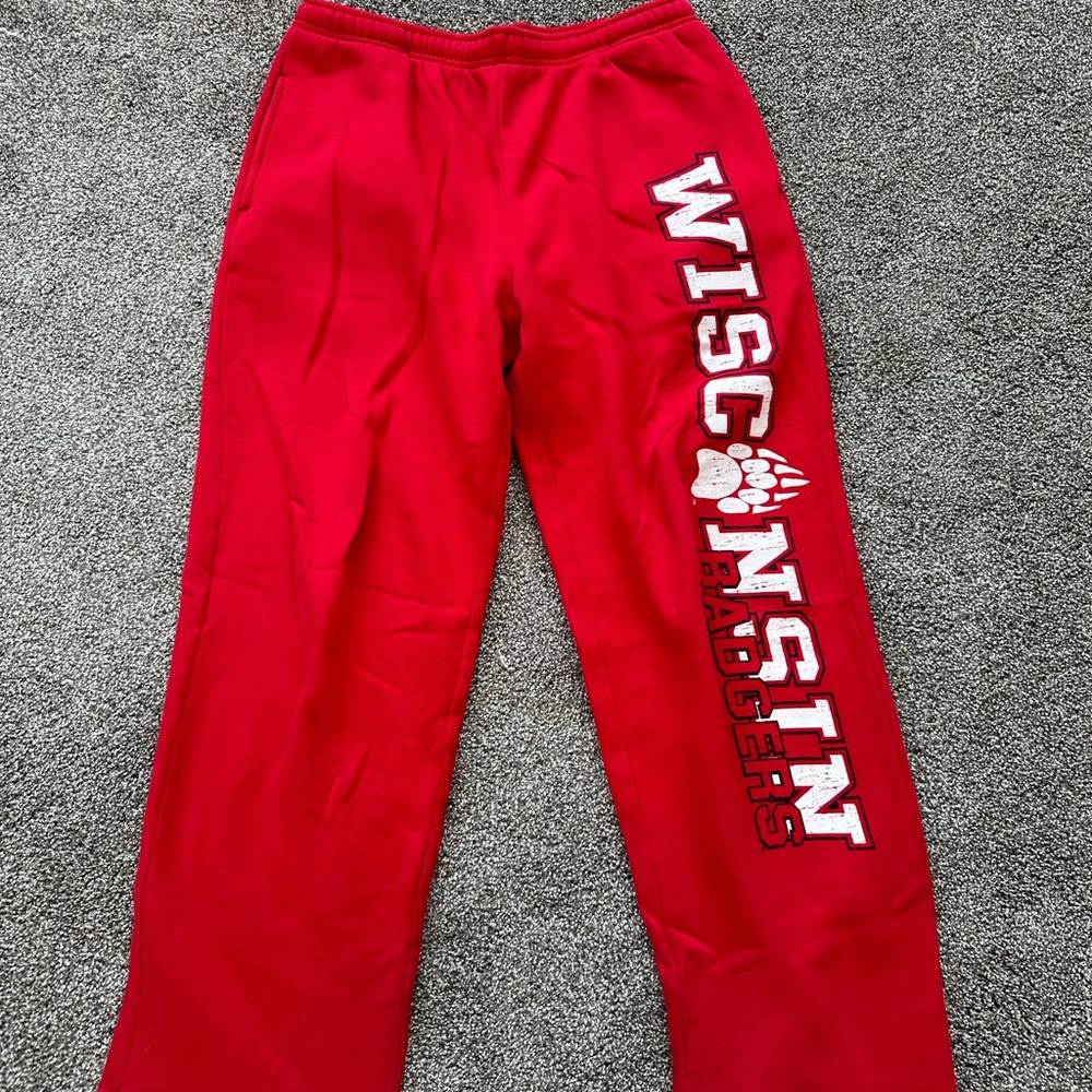 Wisconsin Badgers Red Sweatpants